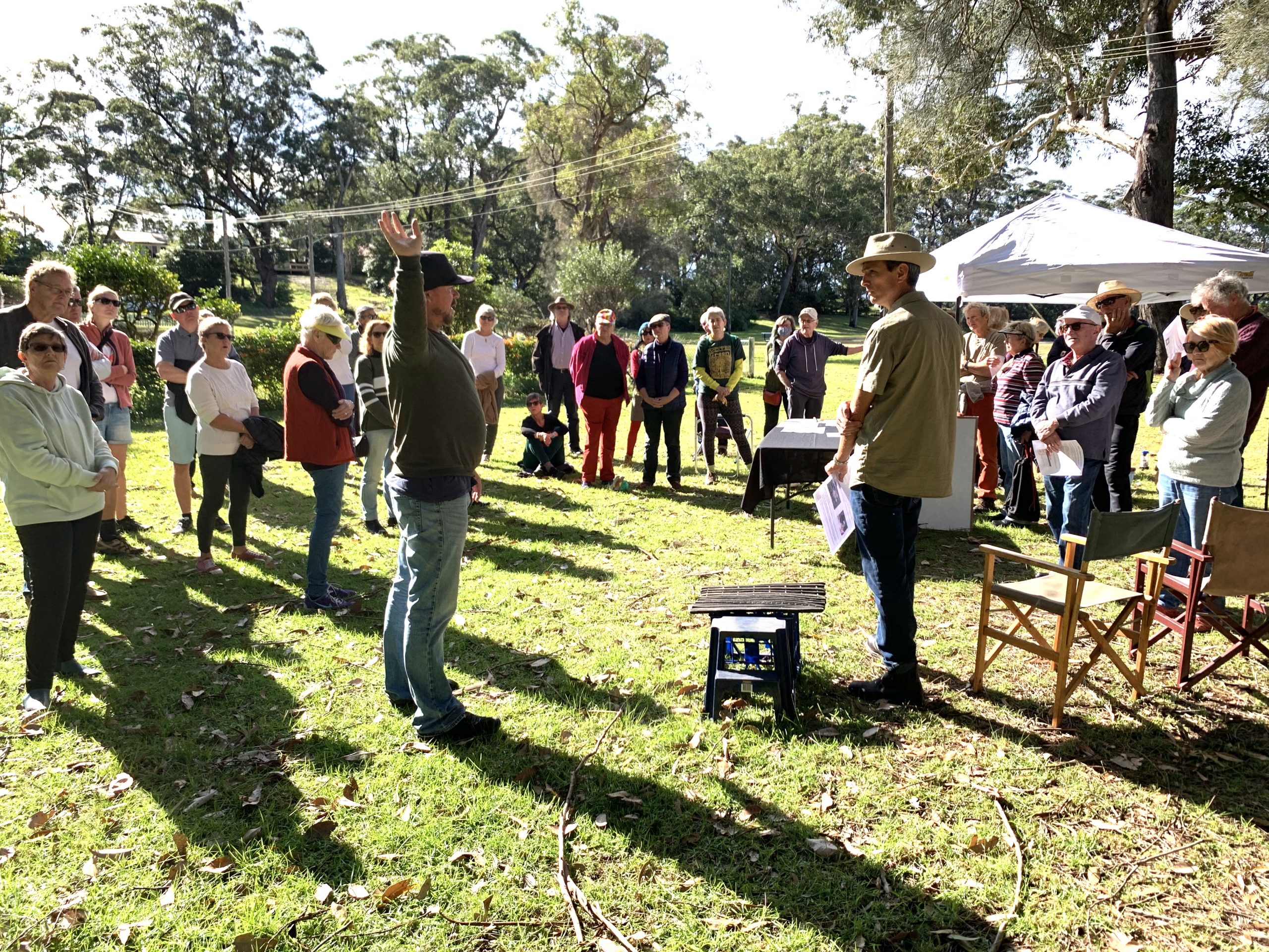 Our Future Shoalhaven at Moona Moona Creek development info day in June 2020