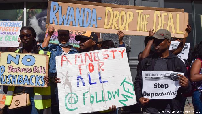 Britain's first flight to take asylum seekers to Rwanda did not take off as planned after the European Court of Human Rights (ECHR) issued last-minute injunctions to stop the deportations. 